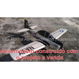 Planta Pdf Aeromodelo T-28 Trojan - Construção Em Isopor