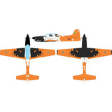 Planta Tucano T-27m (modern) Acad. Da Força Aérea 1,10m Env.