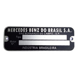 Plaqueta Motor / Mercedes Om 314