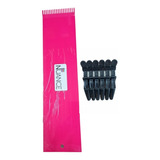 Plaquete Com Dentes Para Mechas E Luzes + Presilha Crocodilo