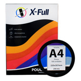 Plástico A4 X-full: Tamanho 220x307mm, Espessura