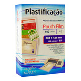 Plástico Para Plastificação Mares A3 303x426