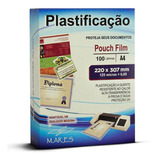 Plástico Para Plastificação Mares A4 220x307 0,05mm 100un