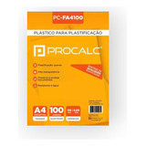 Plastico Plastificacao Polaseal 0.05 A4 100un