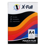 Plástico Pouchfilm Plastificação A4 220 X 307 X 0,05mm 100un