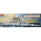 Plastimodelismo Academy Bismarck German Battleship 1/350