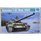 Plastimodelismo Russian T-62 Mod. 1960 Trumpeter Escala 1:35
