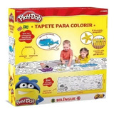 Play-doh Tapete Bilíngue Para Colorir Fun