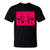 Playera Papel Picado Star Wars Día De Muertos Halloween Fett