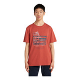 Playera Timberland Blueprint Bota Tb0a6gvwdv5 Hombre