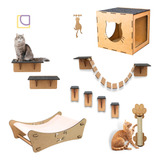 Playground De Gatos Para Parede 10