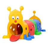 Playground Túnel Centopéia Infantil Colorido Modular
