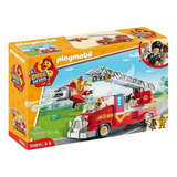 Playmobil - Caminhão De Resgate De Incêndio 70911