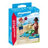 Playmobil - Crianças Com Balões De