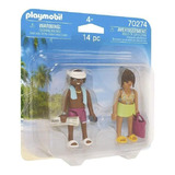 Playmobil - Pack 2 Figuras Casal De Férias Acessórios 70274