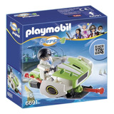 Playmobil 6691 Cientista Com Jet Do Futuro Feito No Brasil.