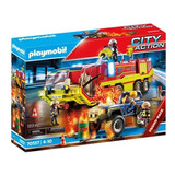 Playmobil City Action -carro De Bombeiros