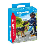 Playmobil Special Plus Police With Dog - 71162 Número De Peças 10