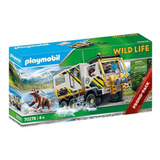 Playmobil Wild Life Caminhão Expedição Ar