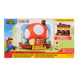 Playset Casa Deluxe Do Toad Super Mario Sunny Brinquedos