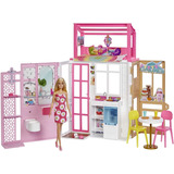 Playset E Boneca Barbie - Casa Glamour Da Barbie - Mattel