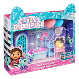 Playset Gabbys Dollhouse Banheiro De Luxo Com A Mercat Sunny