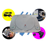 Playstation 1 Baby + 6 Jogos