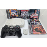 Playstation 1 + Controle + Memory