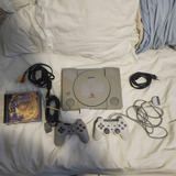 Playstation 1 Fat - Scph 9000 - Controle Original + Jogos