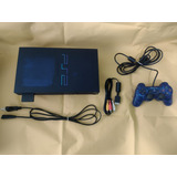 Playstation 2 Fat Midnight Blue Leitor