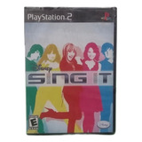 Playstation 2 Jogo Original Lacrado Sing