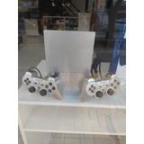 Playstation 2 Prata Destravado Com 02 Controles Originais+ 04 Jogos