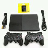 Playstation 2 Ps2 Completo Seminovo + 2 Controles + Memory Card + Garantia Play 2