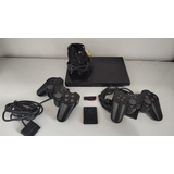 Playstation 2 Slim + 2 Controles