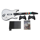 Playstation 2 Slim Com Guitarra, 2