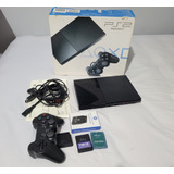 Playstation 2 Slim Completo + Kit De Desbloqueio *ler Descrição