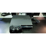 Playstation 3 Play 3 Slim 120 Gb Ps3 Sony + 3 Jogos Brinde