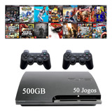 Playstation 3 Sony 500gb + Jogos