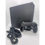 Playstation 4 Slim 1tb 1 Controle 1 Jogo Brinde ( Seminovo