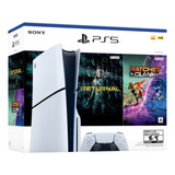 Playstation 5 (ps5) Slim Com Leitor Ssd 1tb Novo - 2 Jogos 