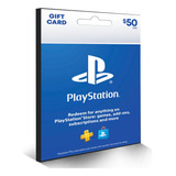 Playstation Network Card $50 Dolares Cartão Psn - Imediato!