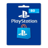 Playstation Network Card $80 Dolares - Cartão Psn Americana