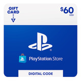 Playstation Network Card Psn 60 Dolares Cartão Ps4 Ps3 Vita