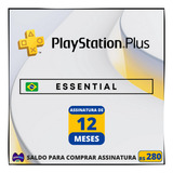 Playstation Psn Plus Essential 12 Meses