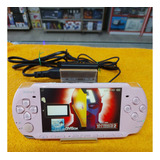 Playstation Psp 3000 Rosa Claro Impecável