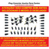 Plug Adaptador Conector Individual Fonte ( Vários Modelos )