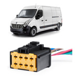 Plug Conector Chicote P/ Resistência Ar Renault Master 2.5