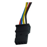 Plug Conector Chicote Vidro Eletrico Saveiro Gol G4 G5 G6 G7