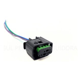 Plug Conector P/ Sensor Pressão Rail Flauta Gnv Brc