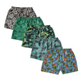 Plus Size Kit Com 04 Bermudas Tactel Short Praia Academia